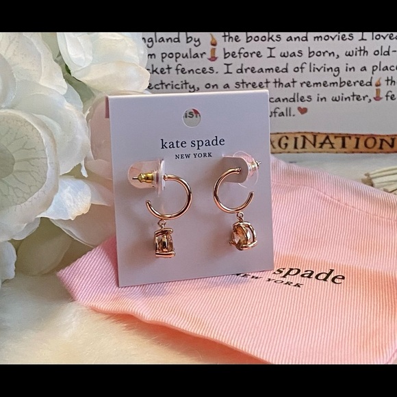 NWT KATE SPADE ♠️ RISE & SHINE DROP HUGGIES - Picture 8 of 10